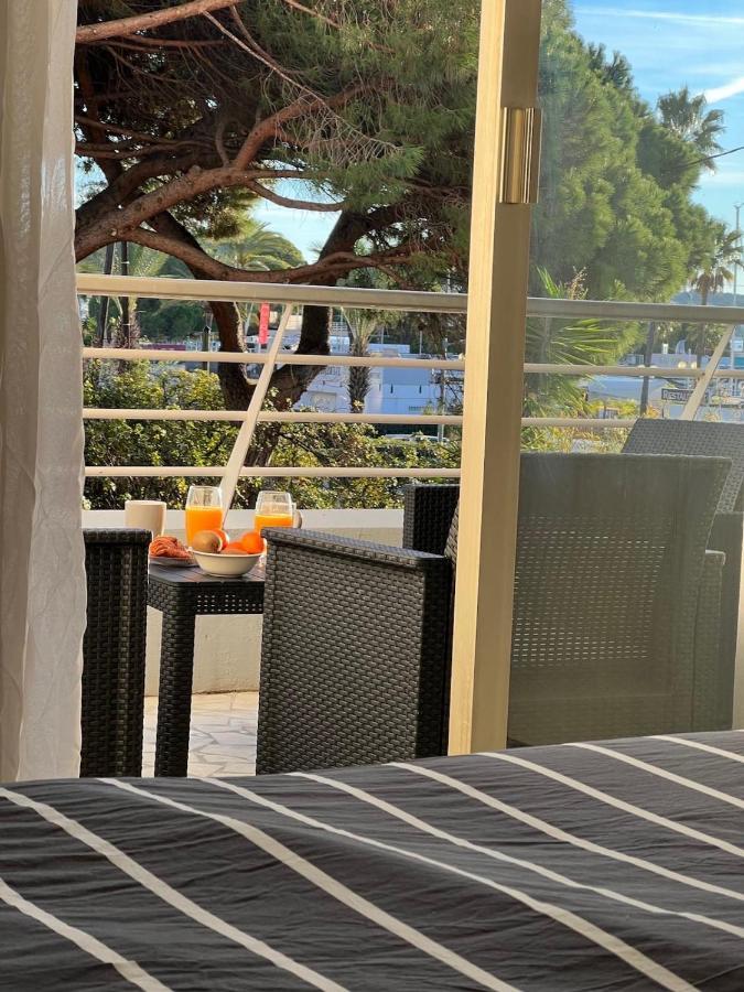 Seafront - Beautiful Flat With Aircon And Comfortable Loggia Vallauris Exterior photo